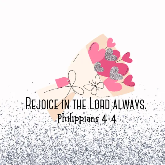 Rejoice in the Lord Always design