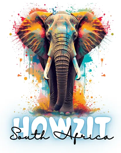 Howzit Elephant design