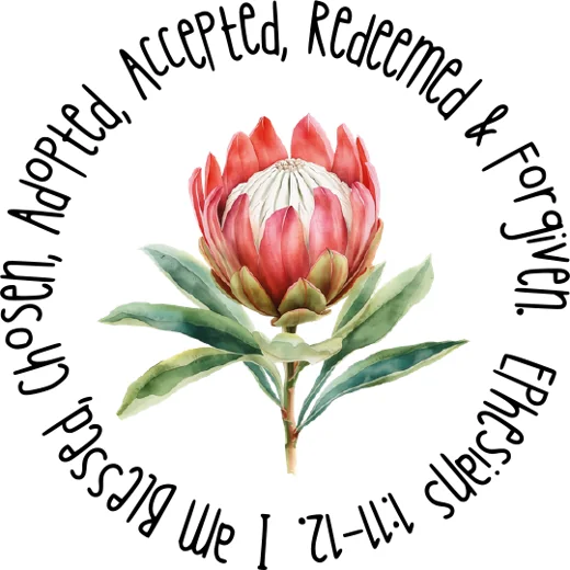 Redeemed Protea design