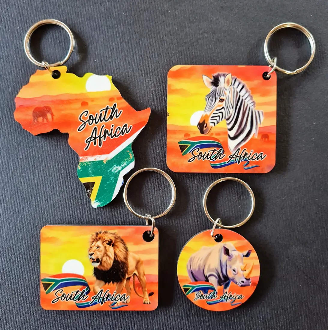 Keyrings made by Maddy G Designs