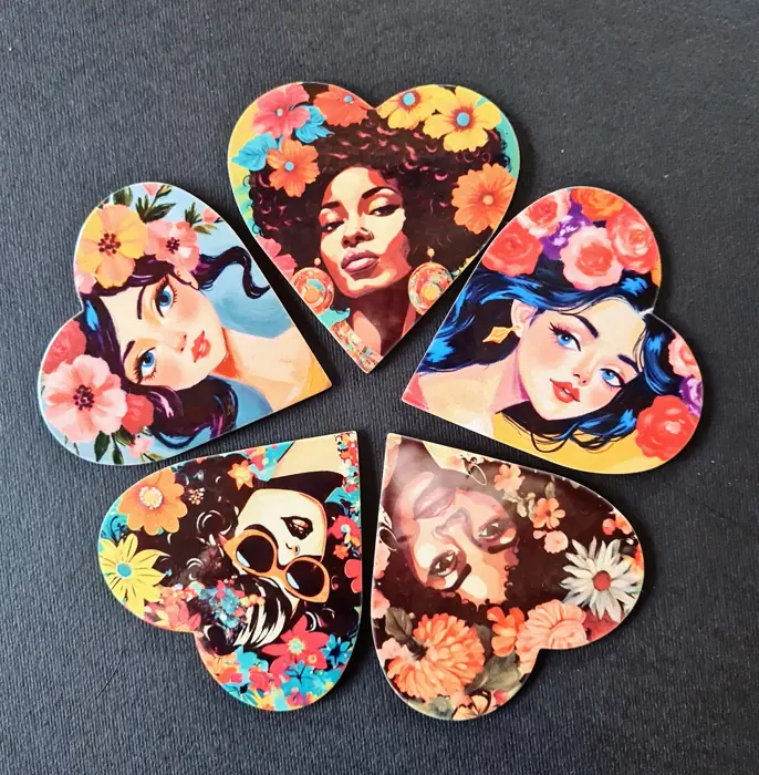 Magnets made by Maddy G Designs
